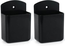 2 Pcs Remote Control Holder Wall Mount, TV Controller Holder, Self Adhesive Remo