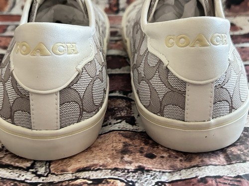 MWOB COACH Citysole Skate Sneaker size 10 B Beige ***Read Entire Listing*** - Picture 10 of 13