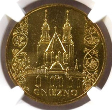  Poland 2 Zlote 2005 MW NGC MS 65 UNC Medieval City of Gniezno 