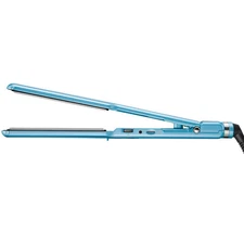 BaBylissPRO Nano Titanium Ultra-Thin Straightening Flat Iron - Blue - 1.5"