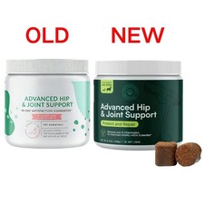 Wuffes Advanced Dog Hip and Joint Supplement with Glucosamine, 30/60 Caps