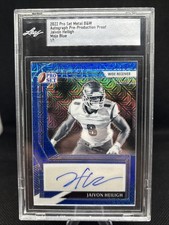2022 Pro Set Metal B&W Jaivon Heiligh Auto Mojo Blue 1/1