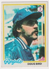 1978 Topps #183 Doug Bird Kansas City Royals