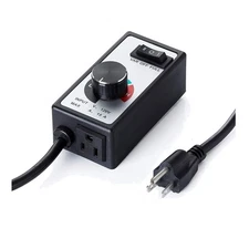 AC Motor Speed Controller 120V 15A - Variable Fan Speed Adjuster for Hydroponics