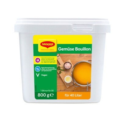 Maggi Gemüse Bouillon ohne kennzeichnungspflichtige Allergene 800g