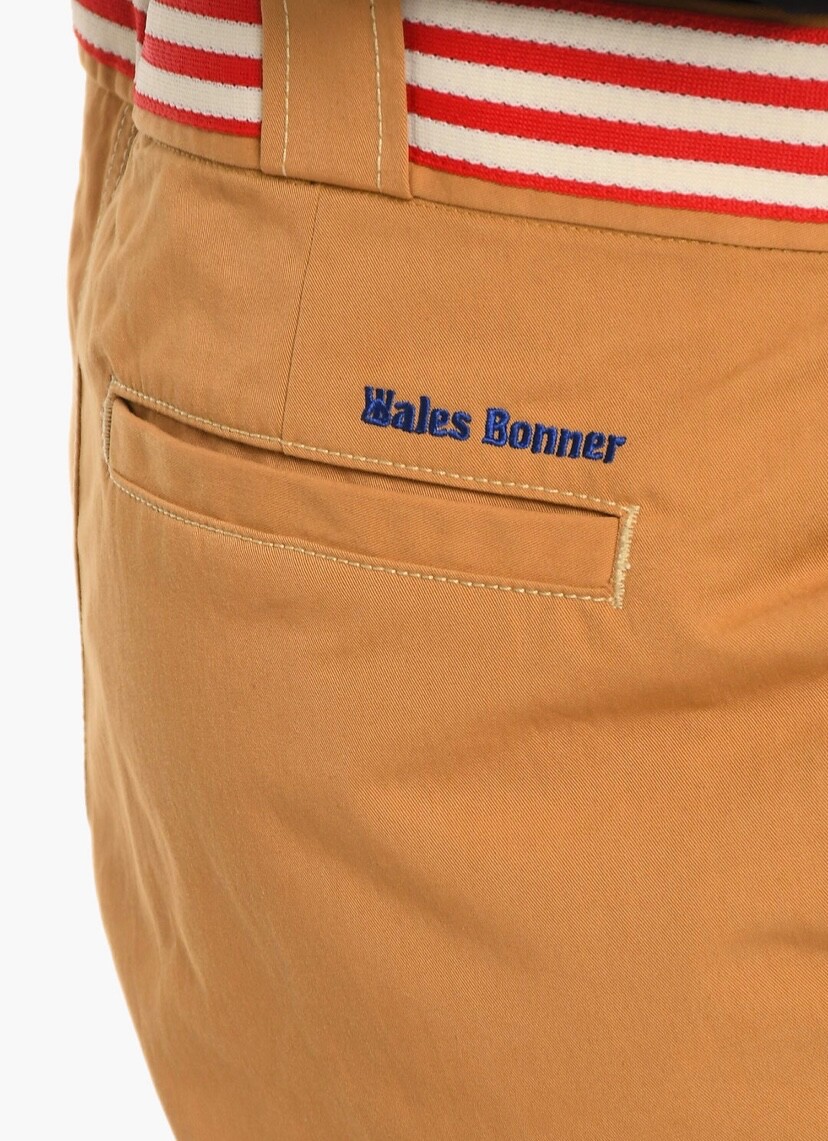 NWT Adidas x Wales Bonner Chino Pants Size M Khaki Brown Casual Trousers HG6262 image 5