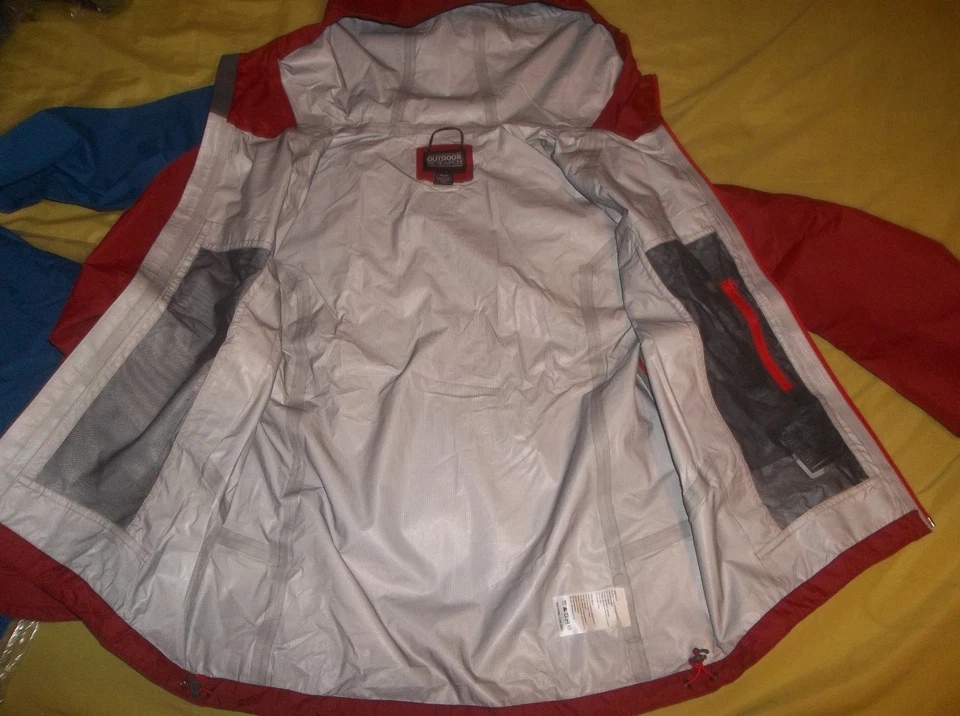 Chaqueta Abrigo Parka Exterior Research 3 Capas Paladín Alpino Rojo Oscuro Escudo Pertex Foto 3 de 4