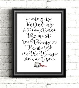 Polar Express Quote - A5 Print | eBay