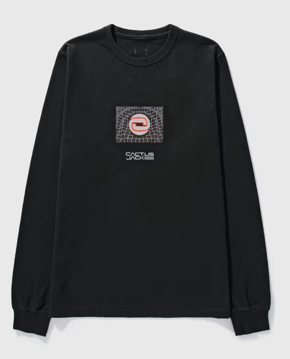 Travis Scott x Nike Long Sleeve Shirt Size XL Service Center Travis Scott x Nike Long Sleeve Shirt Size XL Service Center