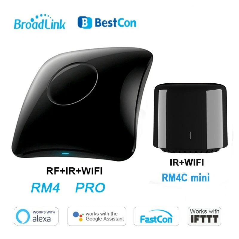 Broadlink RM4 Mini RM4C Mini Smart Home WiFi IR Remote Controller  Automation Modules Compatible With Alexa Google Home