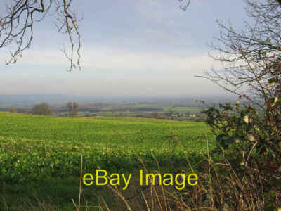 Foto 6x4 abfallend zur Ebene Hunton \/SE1892 Blick nach Osten c2006
