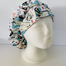 Women Surgical Hat cord Lock- Disney Princess mulan