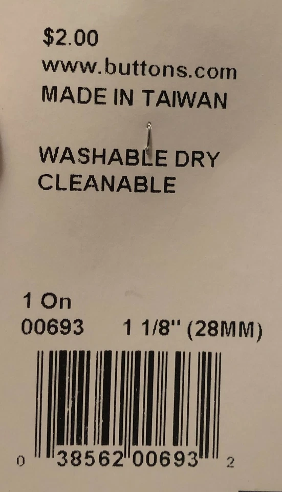 1 Green & Gold Tone Plastic Christmas Embellishment Light Bulb 1 1/8" 29mm 9906 - Image 3 of 3