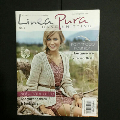 Hand Knitting Mixed Knitting Fasion Linea Pura Natural & Good No 4 Mag