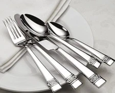 Oneida Maderno 20 Piece Fine Flatware Set, Service for 4