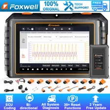 FOXWELL Bi-directional OBD2 Scanner All System Car Diagnostic Tool ECU Coding