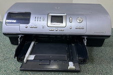 HP Photosmart 8450 Colour Inkjet Printer Untested, Spare Parts Repair NO PSU