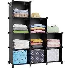HOMIDEC Closet Organizer 9 Cube Closet Organizers and Storage Portable Closet