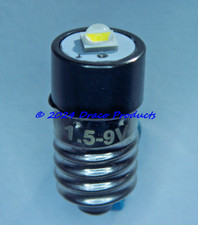 Cree Universal Polarity Led 5w Mes E10 Screw Bulb For 6.0v Petzl 4-cell Headlamp