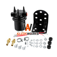 Black Electric Fuel Pump P4601hp Holley Alternative 100gph 15 Psi Black Electric Fuel Pump P4601hp Holley Alternative 100gph 15 Psi