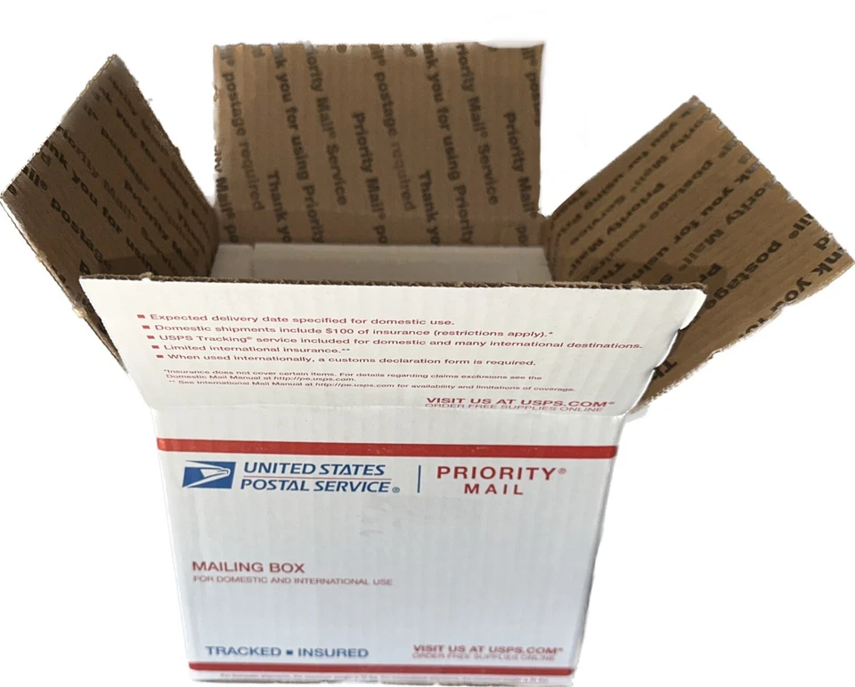 Styrofoam Cooler Box Insulation For USPS Box 4 - 7x7x6 Makes 20  Styrofoam Boxes - Image 3 of 4