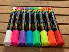 8 pcs Liquid Chalk Board Window Marker Erasable Pen 8 Pack Great For Chalkboard