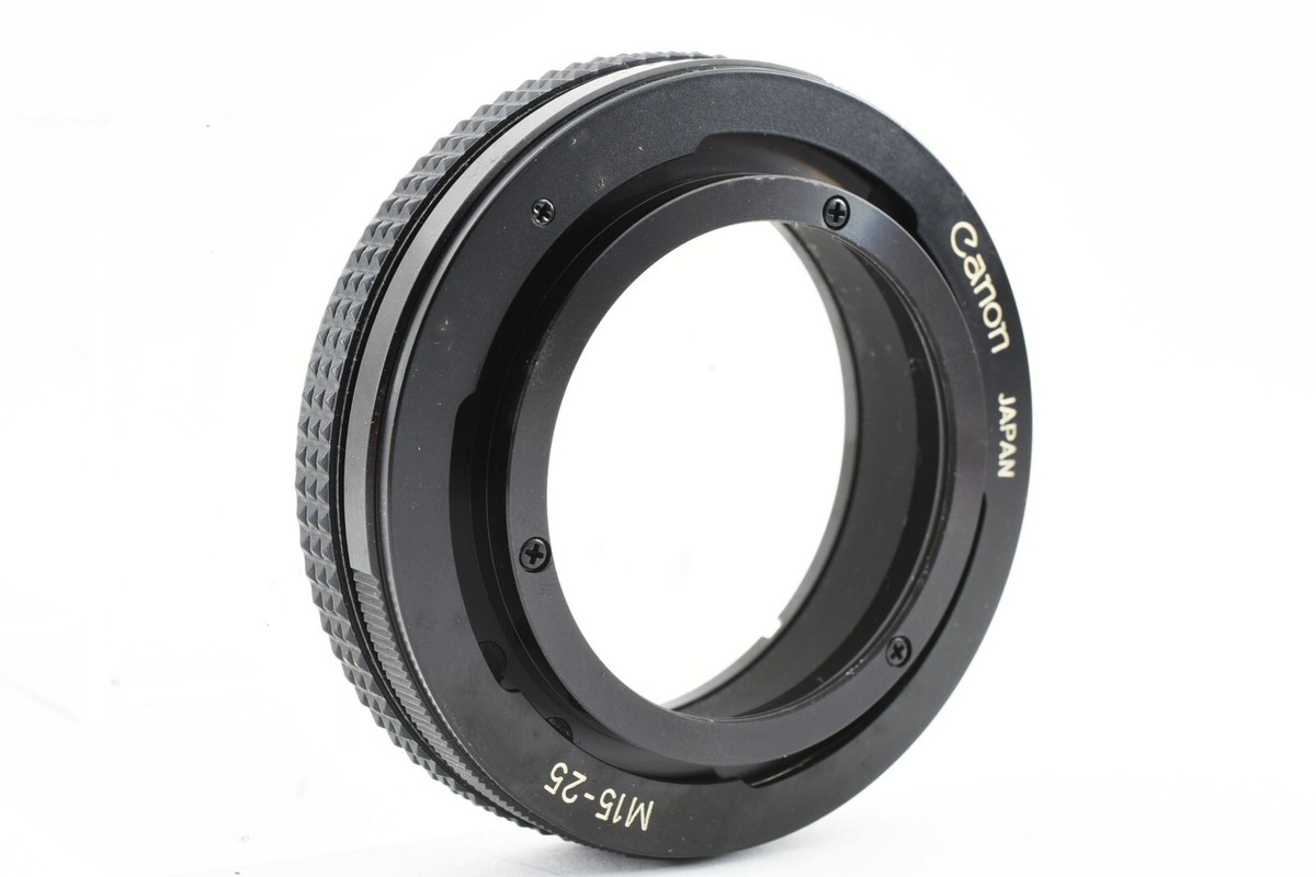 希少!!Canon VARI-EXTENSION TUBE M15-25 Canon VARI EXTENSION TUBE M15.25 From Japan Excellent++++ | eBay