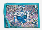 Vera Bradley Peacock Garden 2 pc Combo Clear Cosmetic & Flat Iron Case (New) $84 — photo 3