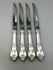 Eloquence by Lunt Sterling Silver set of 4 Steak Knives 9 1/4"