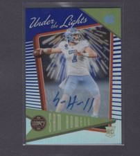 2022 PANINI LEGACY UNDER THE LIGHTS SAPPHIRE AUTO #5 SAM HOWELL ROOKIE SSP #/15