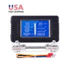12v DC Battery Monitor Voltage Current Meter LCD Display with 100A Shunt Tester