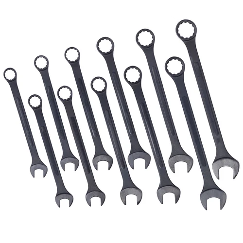 11-piece 1-5/16'' to 2''Jumbo Combination Wrench Set extra large SAE,Black Oxide - Picture 4 of 23