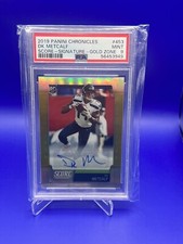 2019 Panini Score DK Metcalf Autograph Gold Zone RC Auto /50