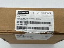 Siemens 6EP1433-0AA00 6EP1 433-0AA00 SITOP PSU300E 24 V/5 A Power Supp UPS/FedEx