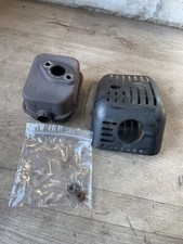 Exhaust Muffler From A MTD 46SPO, Petrol Lawn Mower, ThorX 35 Engine (87)