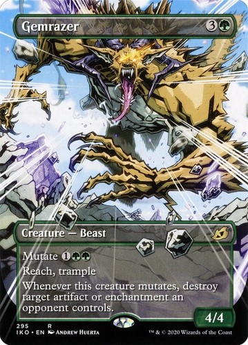 biollante mtg card Magic The Gathering - Ikoria Lair of Behemoths