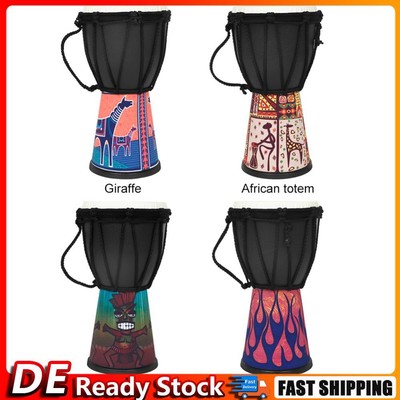 4 In African Drum Djembe Drum Professional Bongo Drum Congo Drum Teaching Props