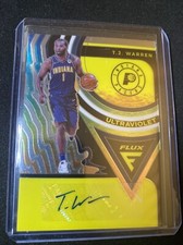 2020-21 Panini Flux Ultraviolet Signatures Silver Prizm TJ Warren #UV-TJW Auto