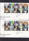 GB 2010 Royal Society Babbage Newton Jenner Lister Rutherford FDC choice of pmks