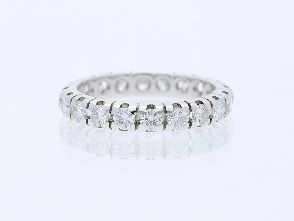 Top Preis Memory Ring 1,80 ct. Brillanten Diamanten 585 Gold Wert 8.000 EUR Deta