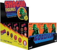 Super7 Toho Blind Box Wave 09 Shogun V3 Godzilla Series 3 12pc Flat