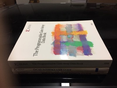 Data Book = Xilinx Rare 1991 FPGAs & XACT OrCAD Schematic User Guides = Lot
