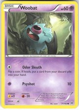 Woobat 71/162 Common BREAKthrough Pokemon Moderately Played