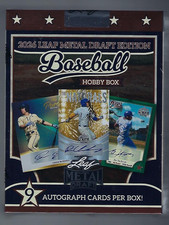 2026 Leaf Metal Draft Edition Baseball Hobby Box Sealed