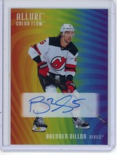 2025-26 Upper Deck Allure Brenden Dillon Color Flow Full Rainbow Auto #RA-BD