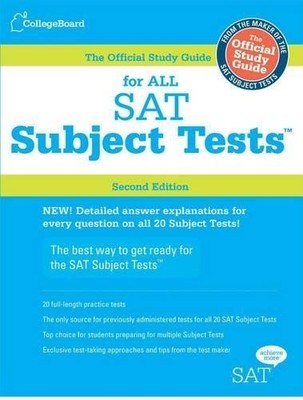 Official Study Guide For All SAT Subj..., College Board