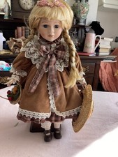 Leonardo Collection Vintage Porcelain Doll