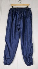 Rare VINTAGE Navy Blue Members Only Wind Pants Trackpants Mens Size XL