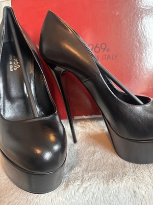 High Heels von 1969 schwarz Gr. 39 *neu*
