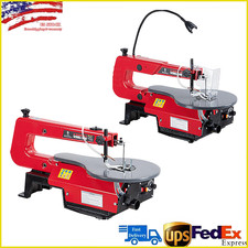 16IN Variable Speed Scroll Saw w/ Extra-Large Tilting Working Table for Woodwork